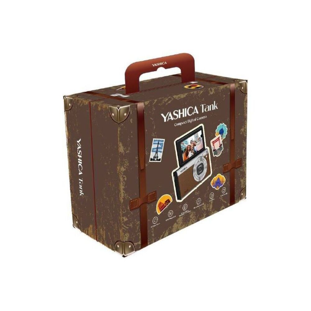 Yashica Tank Digital Camera - Brown